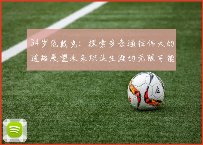 34岁范戴克：探索多条通往伟大的道路展望未来职业生涯的无限可能